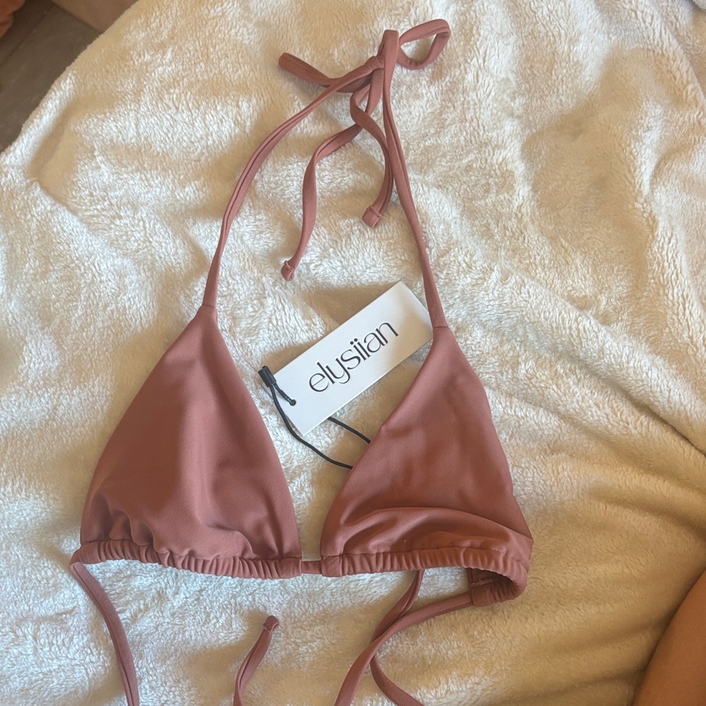 Elysian Women's Pink Bikini Top